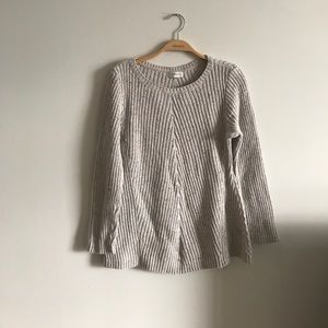 CREAM KNIT SWEATER